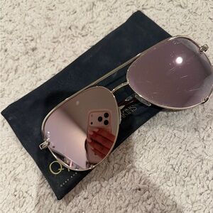 Quay x desi Perkins gold aviators